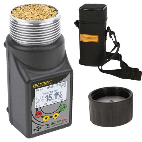 moisture meter twist grain draminski|Moisture meter TwistGrain pro .